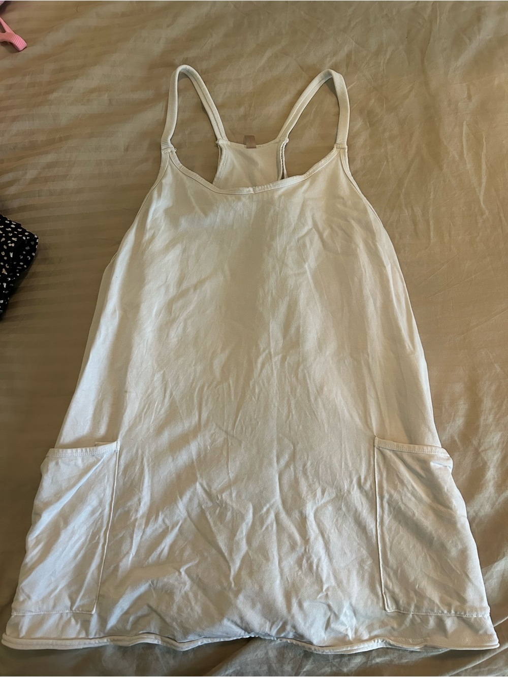 Free People Movement White Hot Shot Mini Dress xs